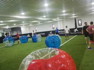 bubble football indoor
