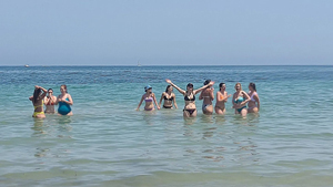 gymkana en la playa de denia