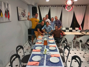 Adrian's bachelor party in denia