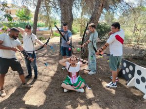 archery tag para despedidas en denia